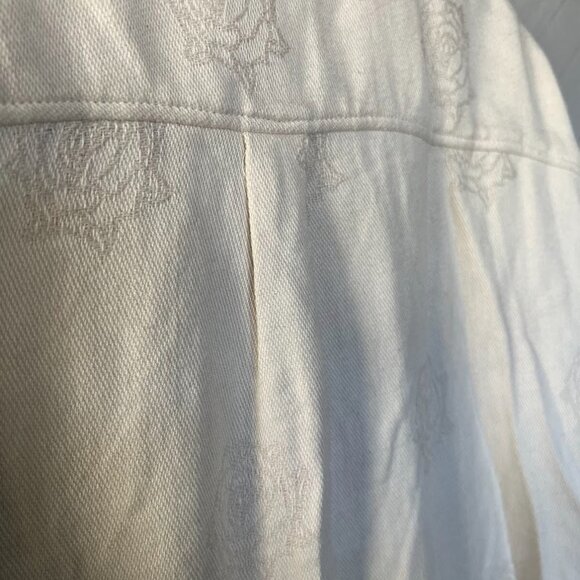 Vans Off The Wall Mens Antique White Walker L/S Flannel Shirt Size L - Picture 10 of 11